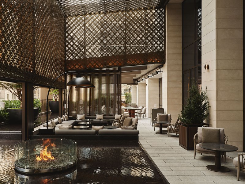 Le Garden Terrace, le sommet du raffinement