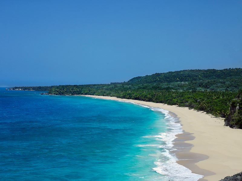 La superbe plage de l'Amanera en République Dominicaine