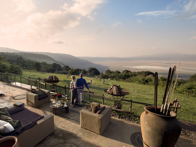 Une vue imprenable sur le cratère du Ngorongroro 