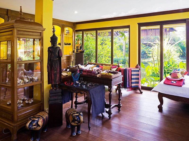 La boutique de l'Angkor Village Hotel à Siem Reap