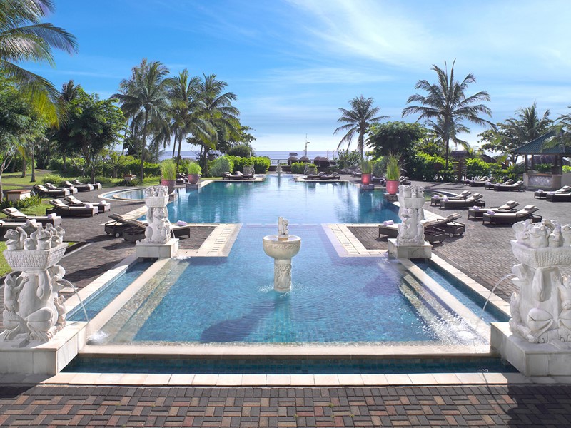 La piscine de l'hôtel Angsana Resort & Spa