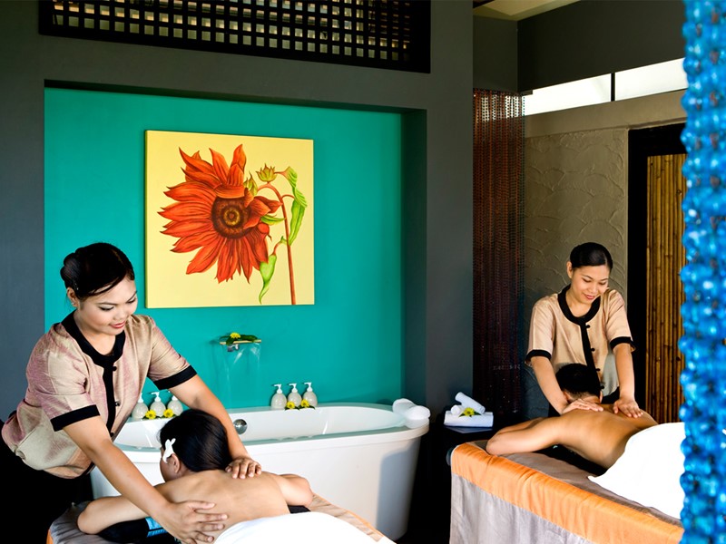 Massage au spa de l'hôtel Angsana Resort & Spa