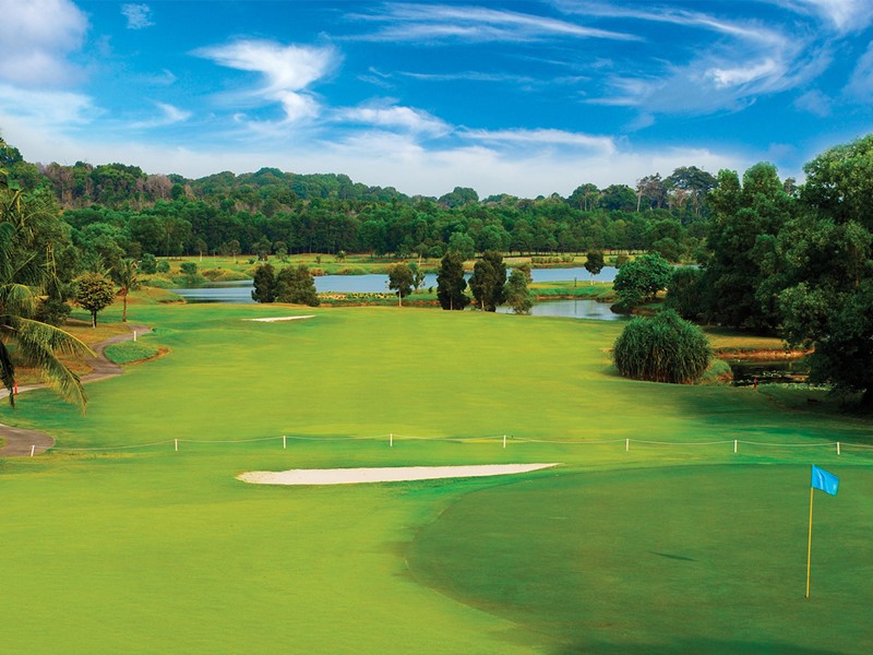 Le terrain de golf de l'hôtel Angsana Resort