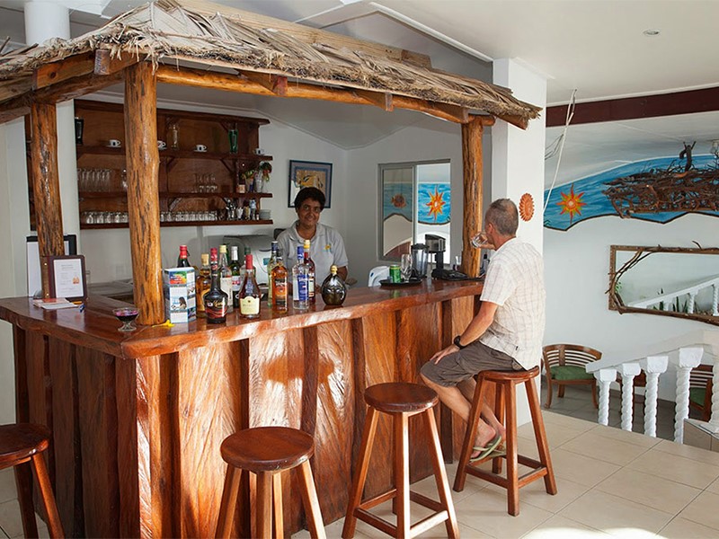 Bar de l'hôtel Anse Soleil Beachcomber aux Seychelles