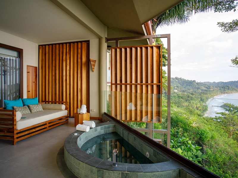 La terrasse de la Ocean View Premium Suite