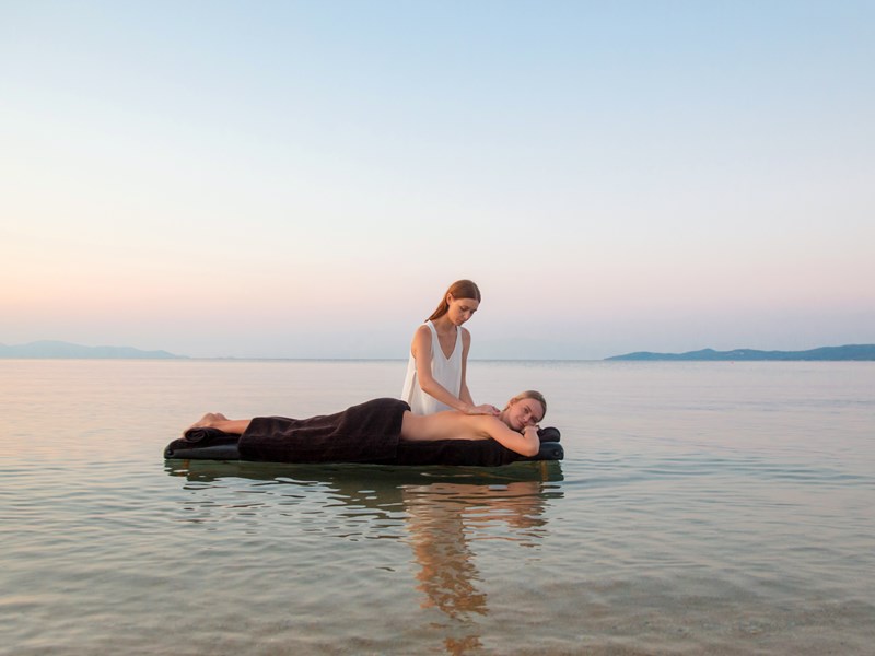 Profitez d'un massage flottant