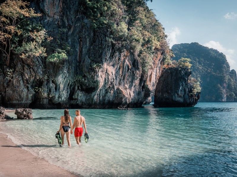 Découvrez les quatre îles principales de Krabi en snorkeling