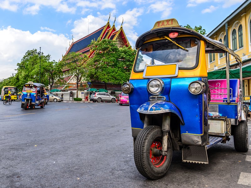 Une balade en tuk tuk pour explorer Bangkok