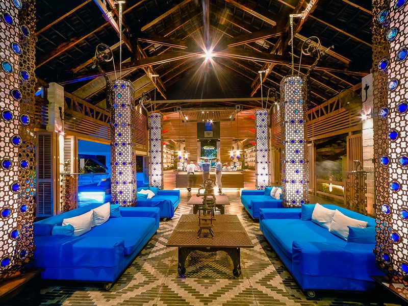Le lobby au design original du The Slate Phuket 