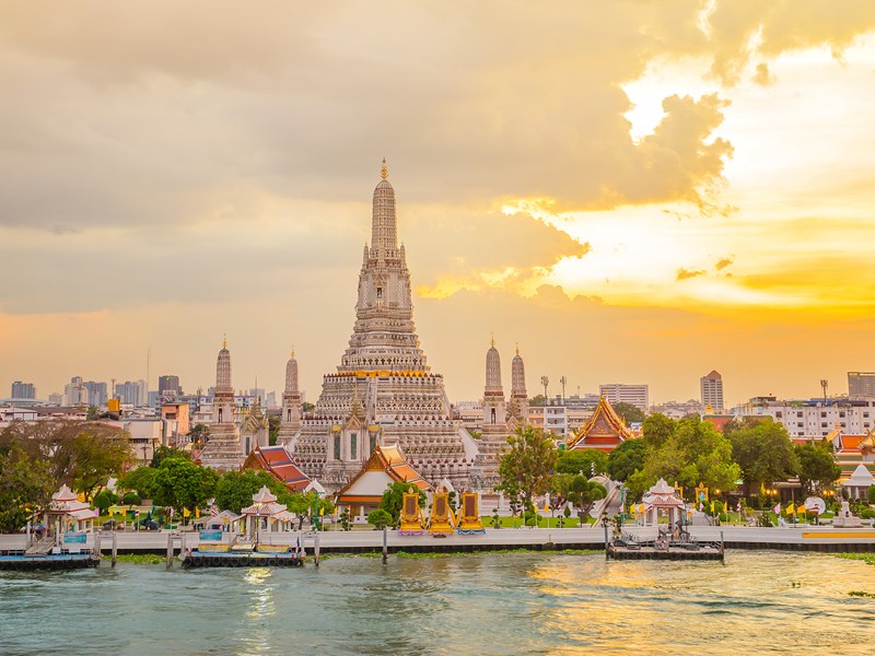 Admirez la beauté de Bangkok