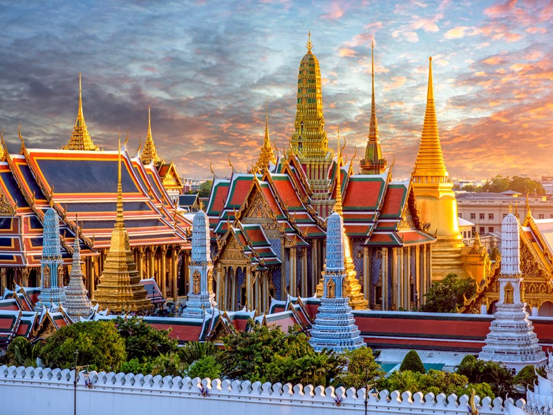 Le Wat Pho, temple du Bouddha couché à Bangkok