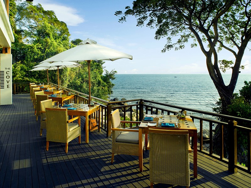 Restaurant The Cove de l'hôtel Banyan Tree