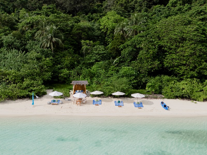 Des plages immaculées 