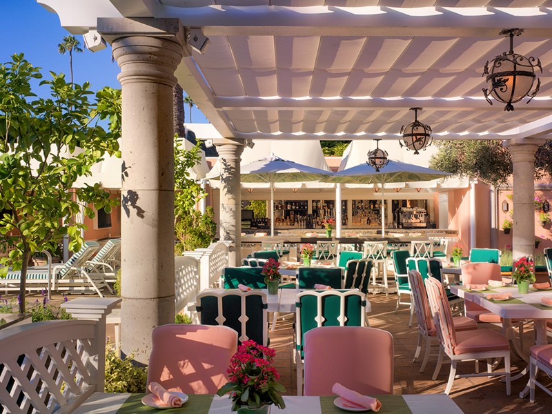 Le Cabana Cafe de l'hôtel Beverly Hills à Los Angeles