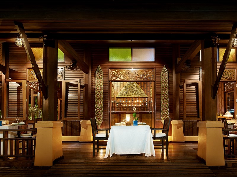 Restaurant Sala Thai du Bo Phut Resort & Spa situé en Thailande