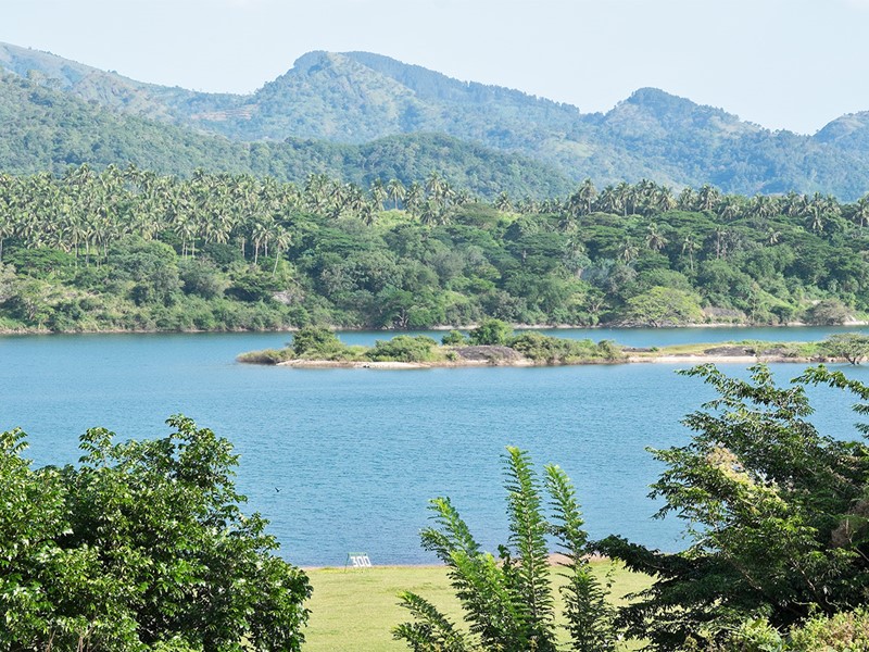Vue du lac Victoria depuis l'hôtel Bougainvillea Retreat
