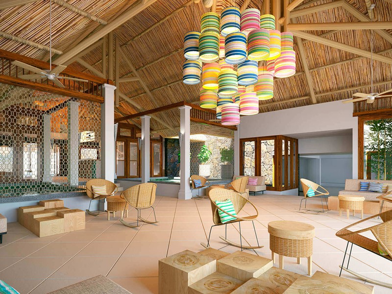 Le lobby de l'hôtel C Mauritius à Palmar