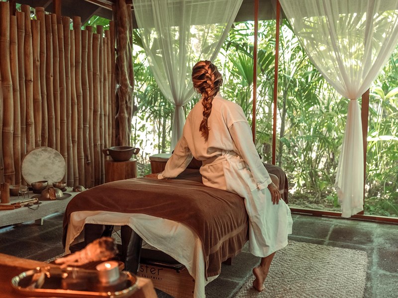 Soins relaxants au spa