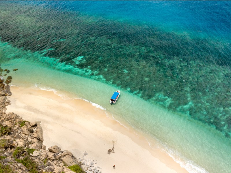Des plages sauvages aux confins du Vietnam