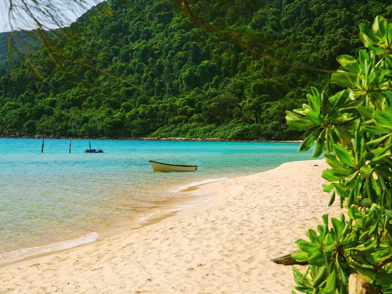 La superbe plage de Koh Rong