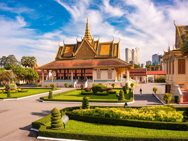 Le Palais royal de Phnom Penh