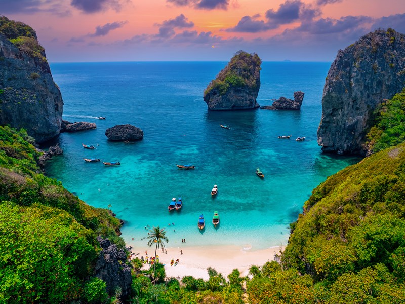 Les îles thaïlandaises, entre sable blanc et eaux turquoise