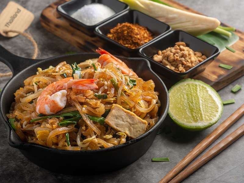 Le pad thaï, grand classique thaïlandais