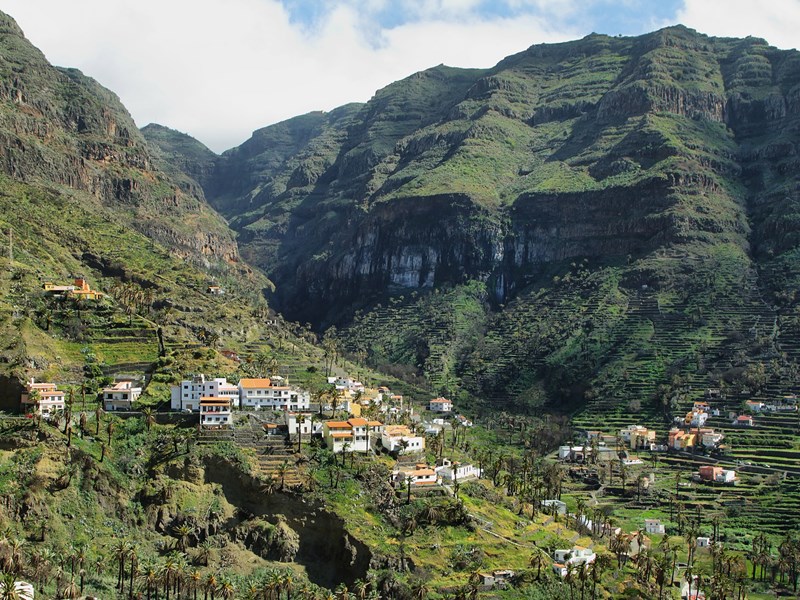 La Valle Gran Rey sur l’île de La Gomera