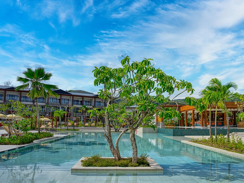 Un hôtel dans un magnifique environnement