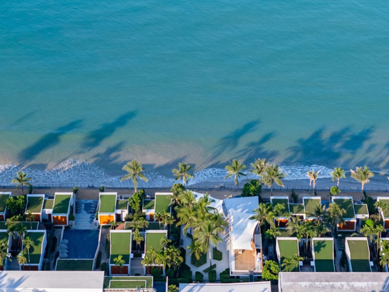 Casa De La Flora vue du ciel