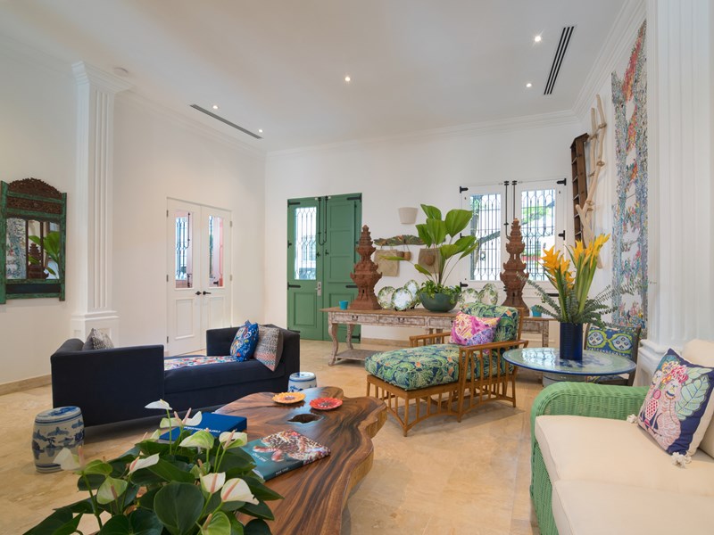 Une décoration vibrante aux influences caribéennes