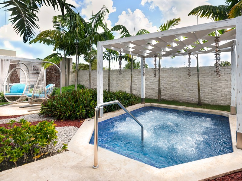 Le spa, véritable havre de sérénité