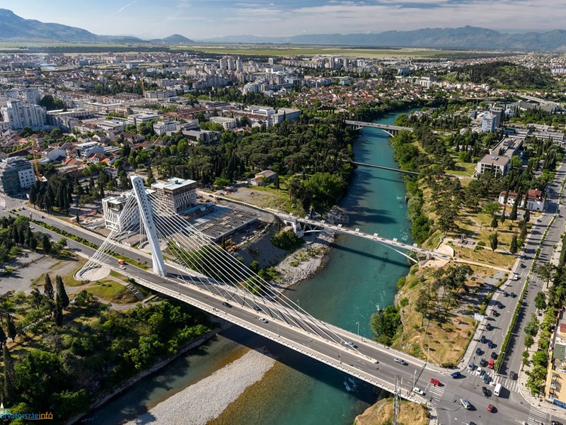 Podgorica la capitale du Monténégro