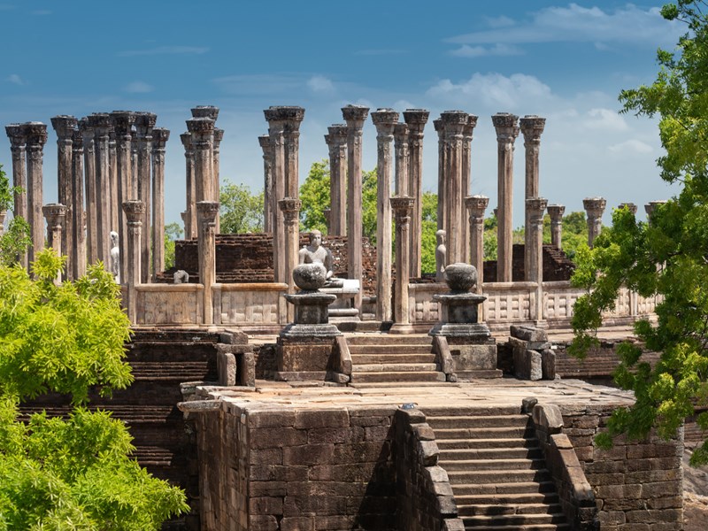 Polonnaruwa, ancienne capitale royale du Sri Lanka