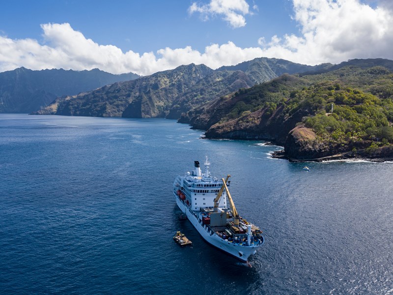 Croisière à bord de l'Aranui