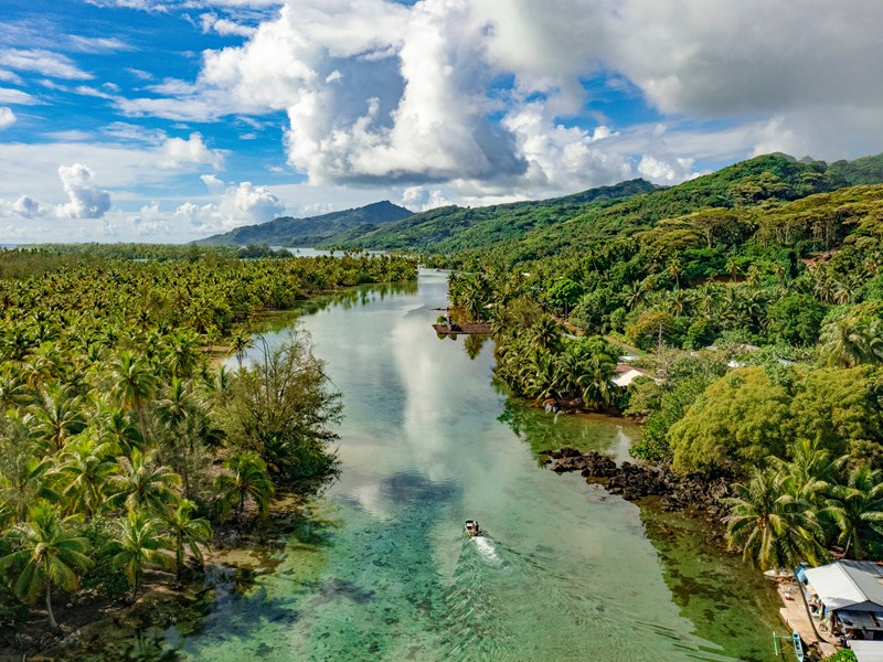 Huahine, paradis vert des îles de la Société