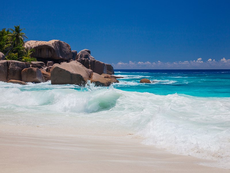 L'île privée Grande Soeur, est la plus belle île et plage des Seychelles