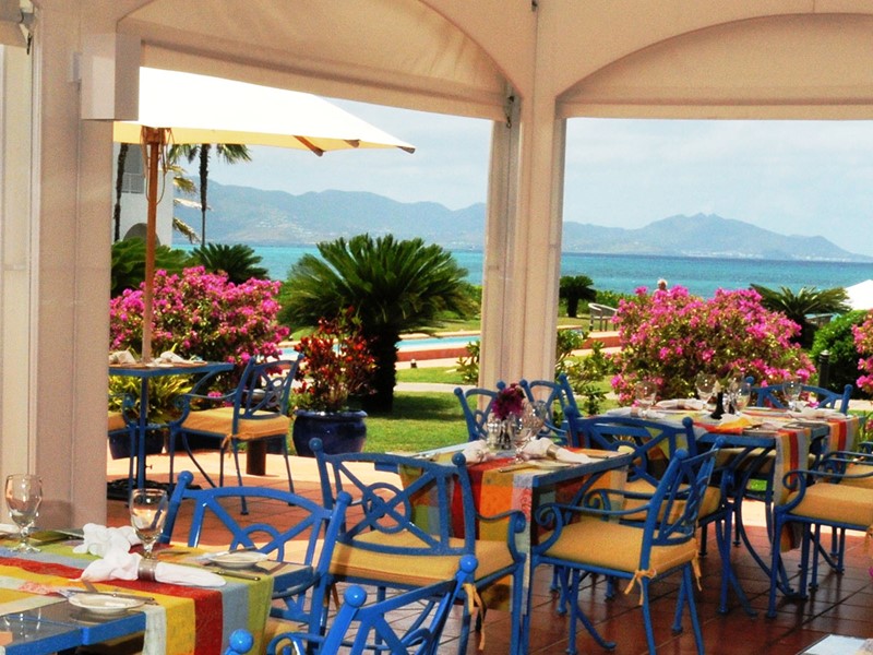 Café Mediterraneo du Aurora Anguilla Resort & Golf Club