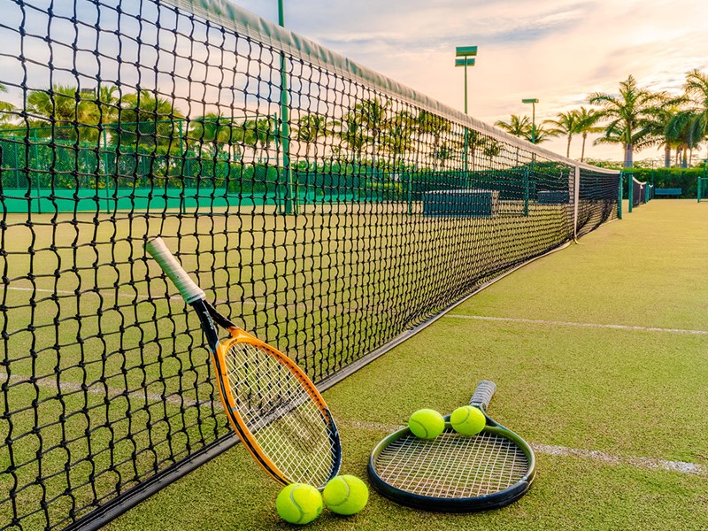 Court de tennis de l'hôtel Aurora Anguilla Resort & Golf Club