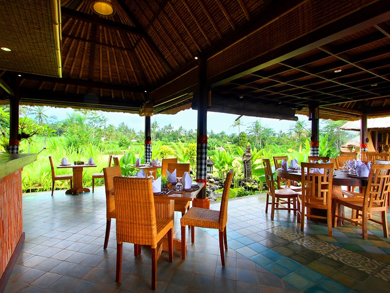 Le restaurant Padi de l'hôtel De Klumpu, à Bali