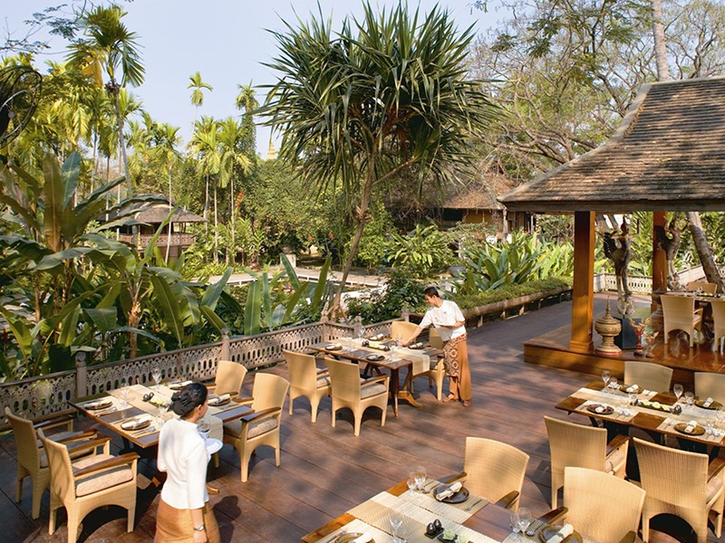 Restaurant Le Grand Lanna du Dhara Dhevi situé à Chiang Mai