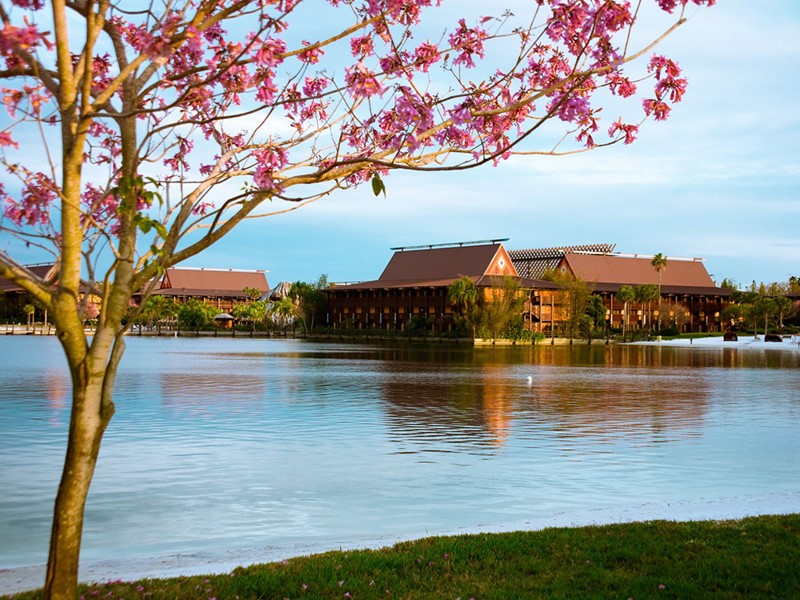 Vue du Disney's Polynesian Village Resort à Orlando