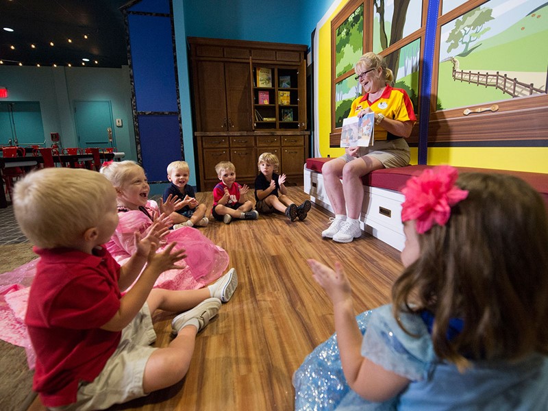 De nombreuses activités au kids club Lilo's Playhouse du Disney's Polynesian Village