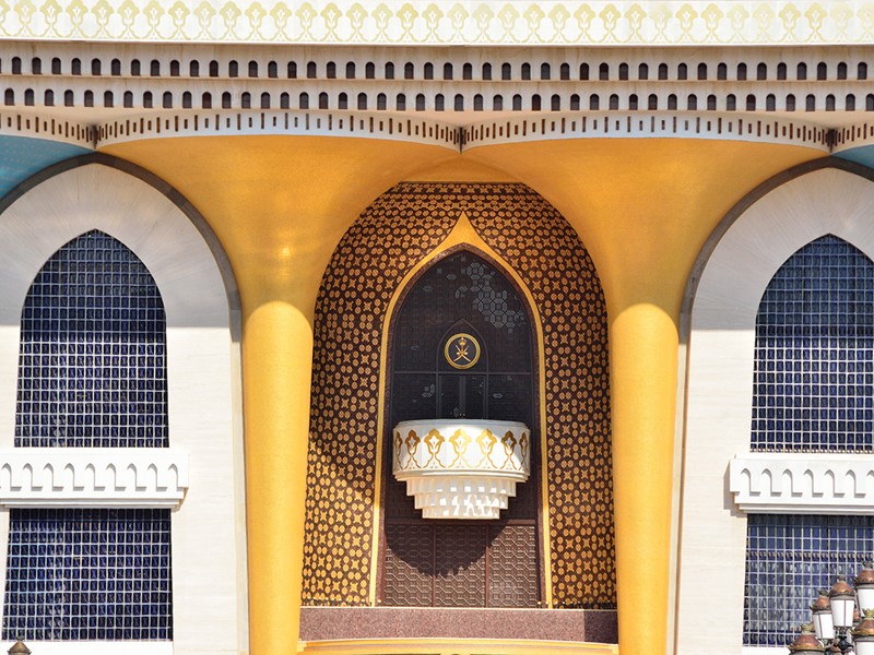 Le palais al Alam, la résidence du sultan