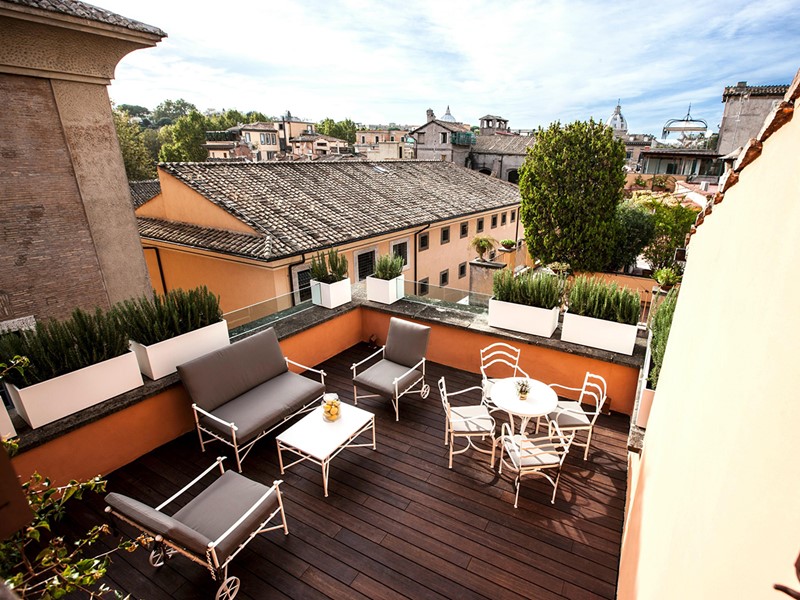 Profitez d'une magnifique vue sur Rome au DOM Hotel