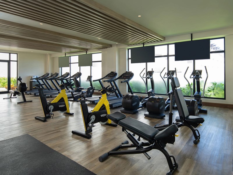 La salle de remise en forme
