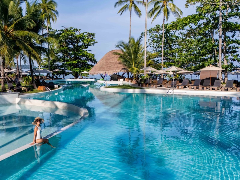 La superbe piscine