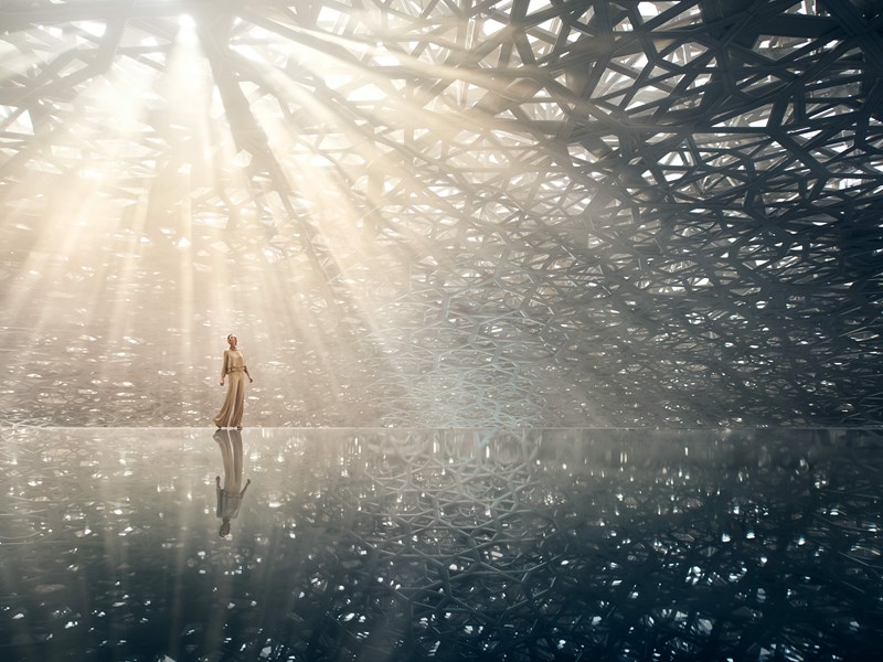 Le Louvre Abu Dhabi et son architecture futuriste