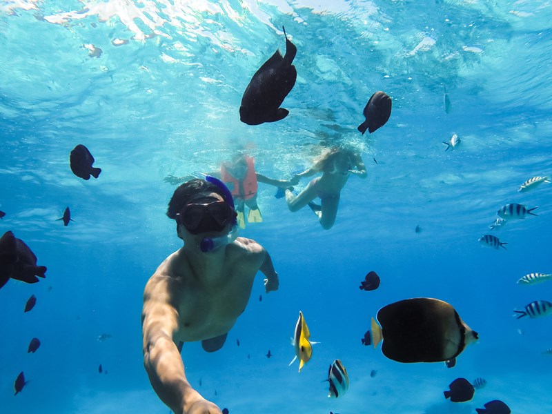 Faites du snorkeling dans les eaux turquoises