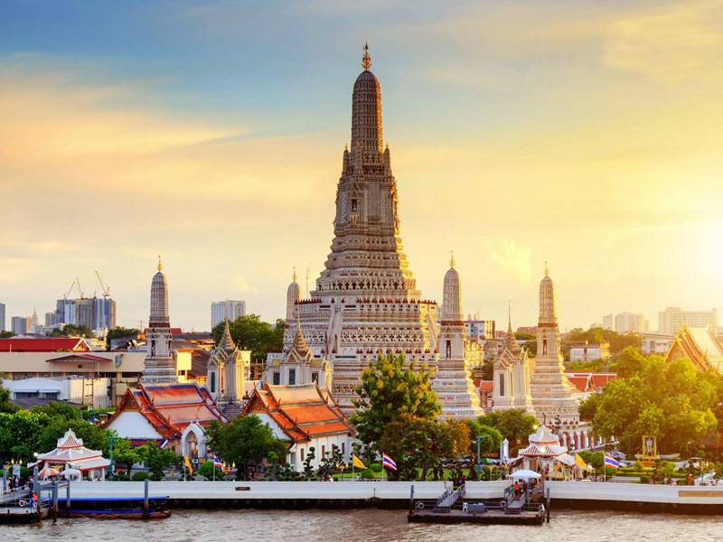 Le célèbre Wat Arun